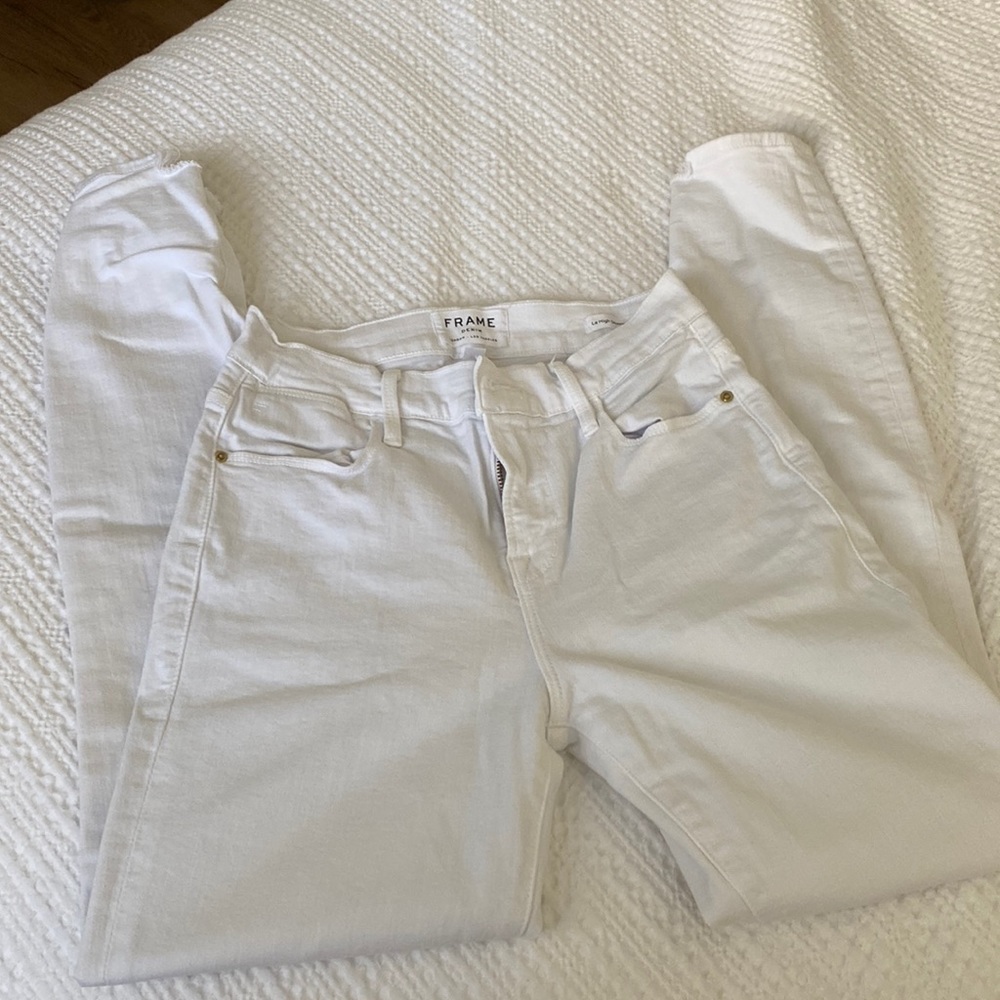 Frame “Le High skinny crop”